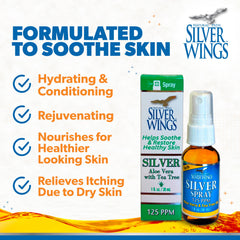 Natural Path Silver Wings aloe vera closeup for soothing hydration