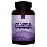 Natural Rhythm Ah Chews! bottle with immune lozenges for daily immune support.