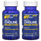 Natural Stacks Acetylcholine Brain Food bottle ready for daily cognitive support.