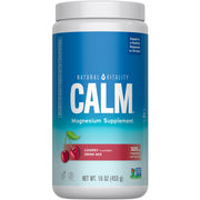 Natural Vitality CALM magnesium powder bottle for daily calming routine