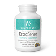 Natural Factors WomenSense EstroSense bottle front for daily balance.