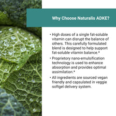 Naturalis algae-derived D3 and K2 MK7 visual suggests plant-based nutrient synergy