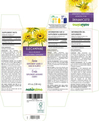 Naturalma Elecampane drops ready to measure for convenient dosing