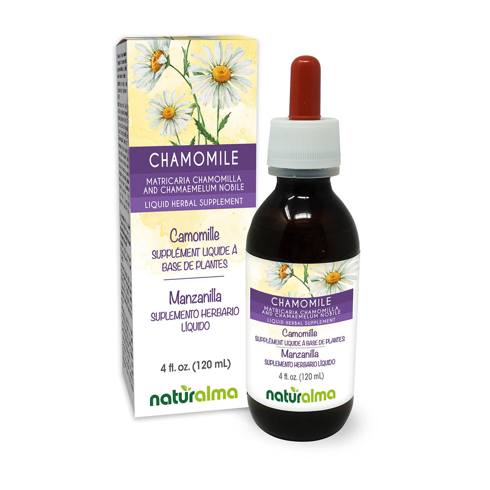 Naturalma German Chamomile tincture bottle for daily calming rituals.
