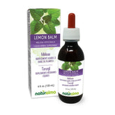 Naturalma lemon balm tincture bottle pour for easy daily drops