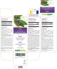 Naturalma Sage tincture drops convenient for daily wellness routine