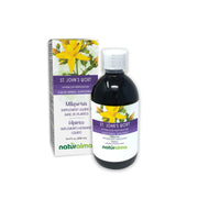Naturalma St. John’s Wort bottle front shows a 100% natural, alcohol-free herbal extract