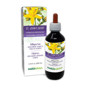 Naturalma St. John's Wort tincture bottle with dropper for precise alcohol-free dosing.