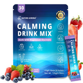 Nature Aurora cortisol powder drink mix with berry flavor for daily stress support