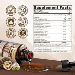 Nature Aurora Wormwood-Walnut-Drops pour into a glass showing a ready-to-use formula