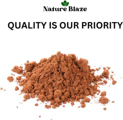 Nature Blaze Arjuna powder with measuring spoon for easy dosing