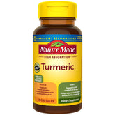 Nature Made High Absorption Turmeric bottle front for daily use.