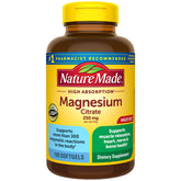 Nature Made Magnesium Citrate softgels bottle for simple daily use and muscle support