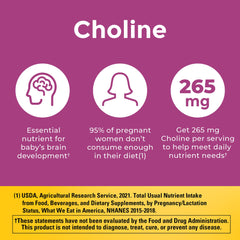 Nature Made Prenatal with folic acid label shown for neural support.