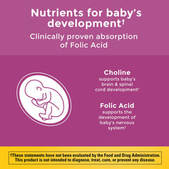 Nature Made Prenatal Gummies close-up shows chewy gummies