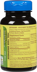 Nature Made Vitamin C 500 mg softgels close-up, easy-to-swallow capsules for daily use