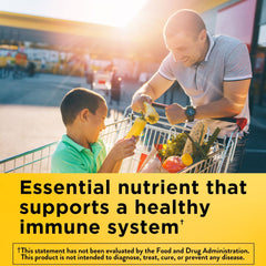 Nature Made Vitamin E label view highlighting potency and USP verification for trusted quality