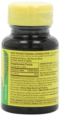 Close-up of Nature Made Zinc 30mg tablet