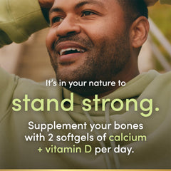 Nature's Bounty absorbable calcium 1200mg, two-pack for ongoing daily wellness