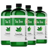 Natures-Star Tea Tree Essential Oil 16oz bottle pour for refreshing room sprays.