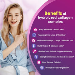 Nature Target collagen powder dissolves easily in liquids