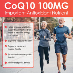 Nature Target CoQ10 packaging and label signals premium quality