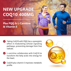 Nature Target CoQ10 400mg packaging label detailing purity