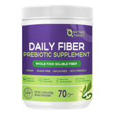 Nature Target Daily Fiber scoop dissolves cleanly in beverage for easy intake