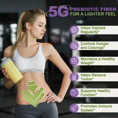Nature Target Daily Fiber unflavored powder open tub signals versatile mixing options