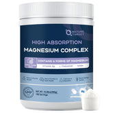 NATURE TARGET magnesium complex bottle showing six forms for versatile daily support.