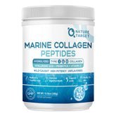 Nature Target Marine Collagen bottle with triple formula for skin and hair support.
