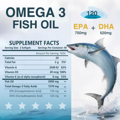 Nature Target Omega-3 softgels pour for easy daily immune-friendly dose.