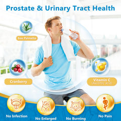 Etiqueta frontal de NATURE TARGET probióticos para hombres