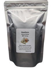 Nature Tea Hawthorn loose leaf and flowers for a fragrant daily tea ritual