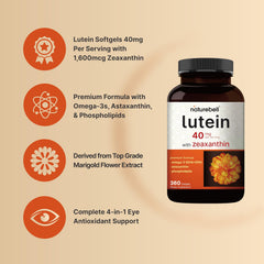 NatureBell Astaxanthin softgel adds antioxidant support for the eyes