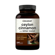 NatureBell Ceylon Cinnamon bottle front view for daily wellness support