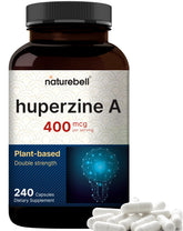 NatureBell Huperzine A bottle front view for focus support