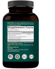 NatureBell label packaging highlights MSM and collagen for beauty routines.