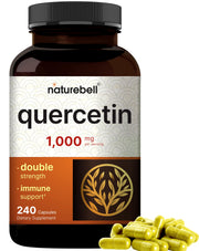 NatureBell Quercetin1000 bottle front for immune support and high-dose quercetin