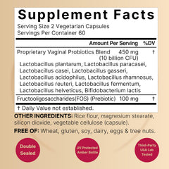 NatureBell Vaginal Probiotics capsules close-up for daily use.
