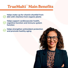 NatureCity TrueMulti capsules in hand for a convenient daily routine.