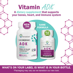 NatureGenX ADK capsules closeup for easy daily dosing