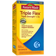 Nature Made TripleFlex caplets bottle view for joint support
