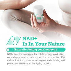 NATURENEWBORN NR1000 capsules close-up, easy vegan supplement for daily wellness.