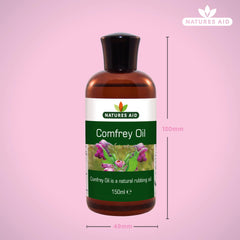 Natures Aid Comfrey Oil 150ml massage scene for soothing relief after activity