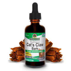 Nature's Answer Cat Claw Bark Liquid Extract bottle ready for joint and muscle support.