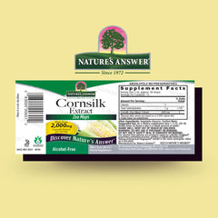 Nature's Answer cornsilk extract drops ready for easy daily use