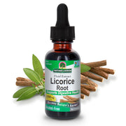 Nature's Answer Licorice Root bottle pour supports digestive comfort