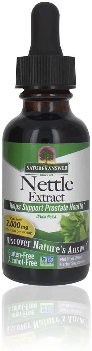 Nature's Answer Ortiga Hoja, extracto concentrado para apoyar la salud urinaria