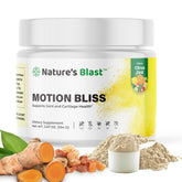 NATURES BLAST Motion Bliss bottle front view highlights easy daily joint support